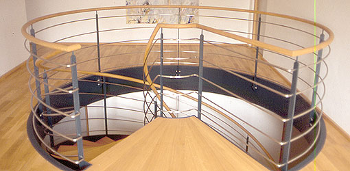 Treppen aus Stahl und Edelstahl