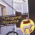 Zunftzeichen "Metzgerei Albrecht"